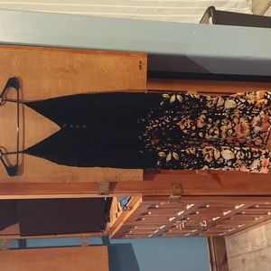 Urban Outfitters Velvet Midi dress